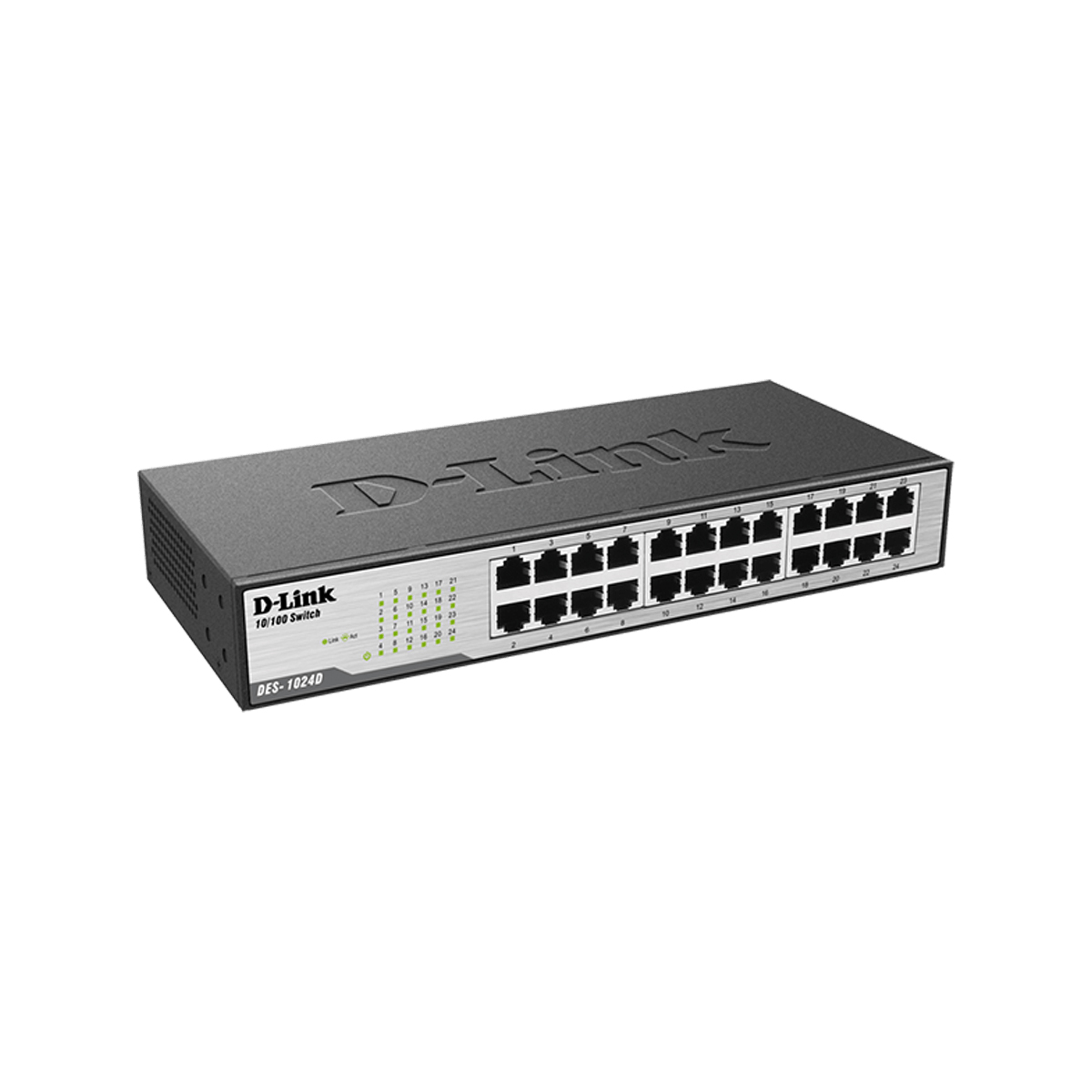 سوئیچ شبکه 24 پورت دی لینک مدل DES-1024D-2
